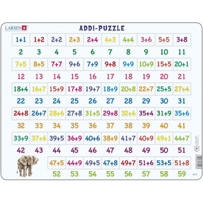 Puzzle cadre 15 pièces - La police