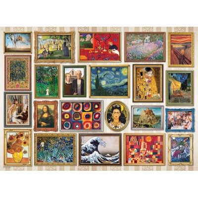 Puzzle Collage d'Art Eurographics-6000-5766 1000 pièces Puzzles - Art