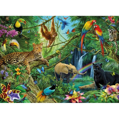 Ravensburger - Puzzles adultes - Puzzle 2000 pièces - Jungle