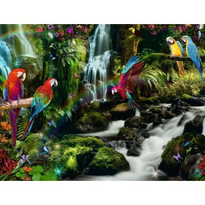 Ravensburger - Puzzle 9000 pièces - Les animaux de la jungle