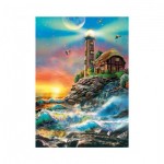 Dino-54132 Puzzle Néon - Phare