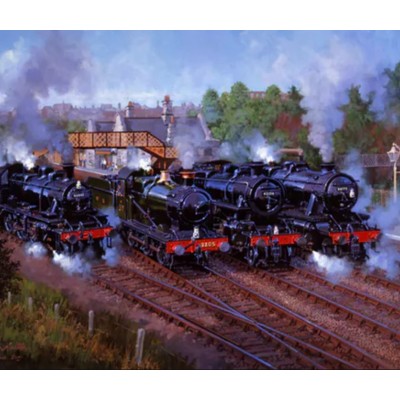 Wentworth-821809 Puzzle en Bois - Severn Valley Railway 50th Anniversary
