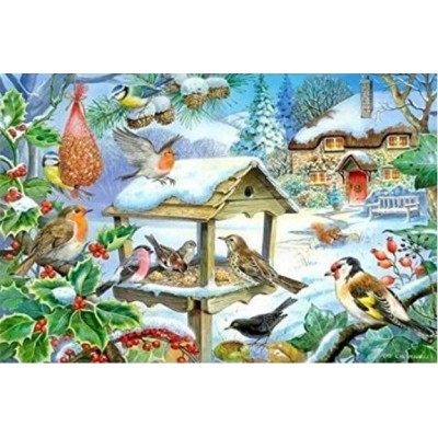 The-House-of-Puzzles-1400 Pièces XXL - Feed The Birds