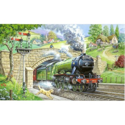 The-House-of-Puzzles-1448 Pièces XXL - Train Spotting
