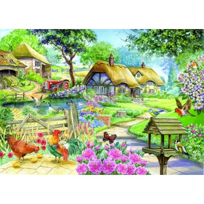The-House-of-Puzzles-1592 Pièces XXL - Cottage - Country Living