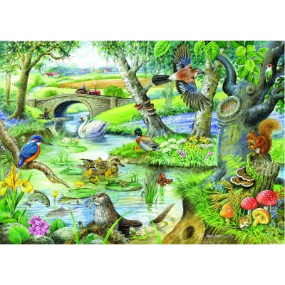 The-House-of-Puzzles-1646 Pièces XXL - Tales Of The River