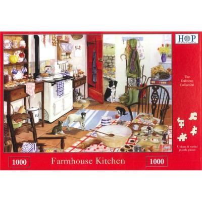 The-House-of-Puzzles-1691 Farmhouse Kitchen