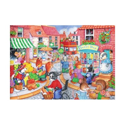 The-House-of-Puzzles-1837 Pièces XXL - In The Town