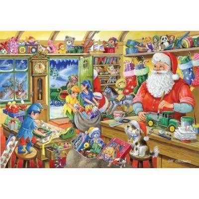 The-House-of-Puzzles-2162 Christmas Collectors Edition No.5 - Santa's Workshop