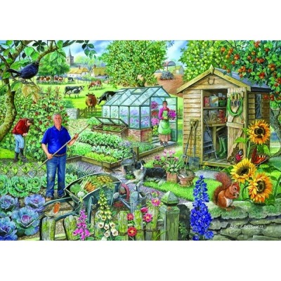 The-House-of-Puzzles-2179 Pièces XXL - At The Allotment