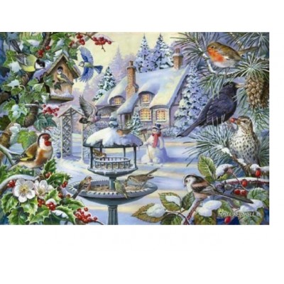 The-House-of-Puzzles-2247 Pièces XXL - Winter Birds