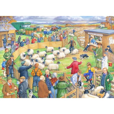 The-House-of-Puzzles-3039 Pièces XXL - Sheep Sale