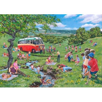 The-House-of-Puzzles-4821 Pièces XXL - Darley Collection - Sunday Picnic