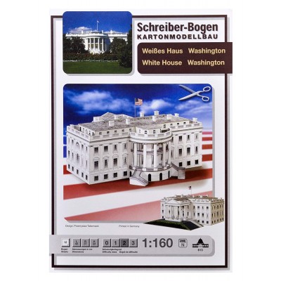 Schreiber-Bogen-613 Maquette en carton : Maison Blanche