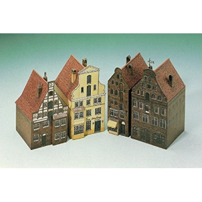 Schreiber-Bogen-662 Maquette en Carton : 4 Maisons de Lüneburg II