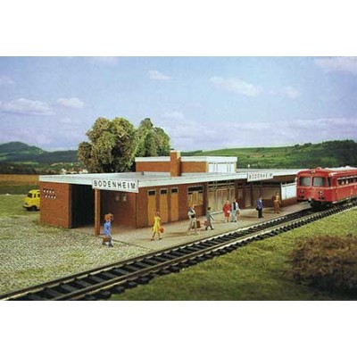 Schreiber-Bogen-71403 Maquette en Carton : Station Bodenheim