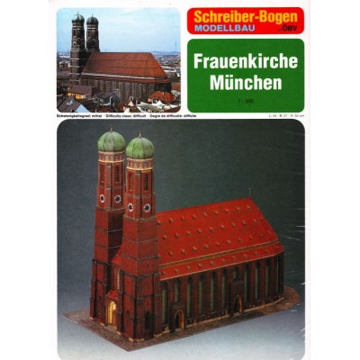Schreiber-Bogen-72459 Maquette en Carton : Cathédrale de Munich