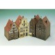 Maquette en Carton : 4 Maisons de Lüneburg II