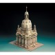 Maquette en carton : Eglise de Dresde, Allemagne