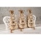Puzzle 3D en Bois - Hurdy-Gurdy