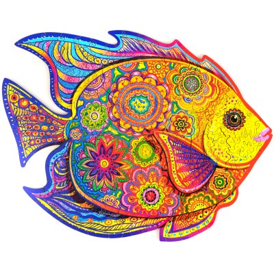 Unidragon-50014 Poisson Brillant - Taille M