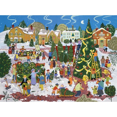 Alipson-Puzzle-50118 Fête de l'Arbre de Noël