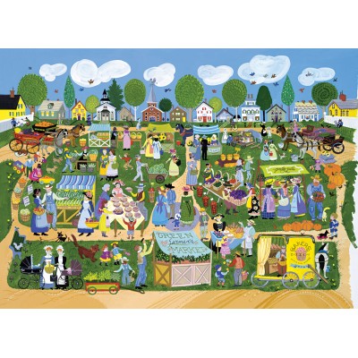 Alipson-Puzzle-50119 Marché de Producteurs