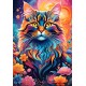 Chat Multicolore