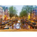 Alipson-Puzzle-F-50023 Amsterdam by Night