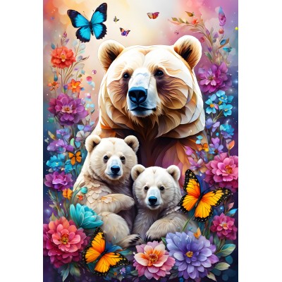 Alipson-Puzzle-F-50115 Ours - Collection Amour Maternel