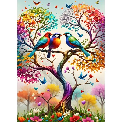 Alipson-Puzzle-F-50141 Rainbow Tree