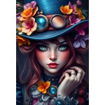 Alipson-Puzzle-F-50161 La Femme au Chapeau