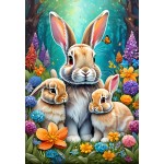 Alipson-Puzzle-F-50162 Spring Bunnies