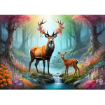 Alipson-Puzzle-F-50175 Cerf Majestueux