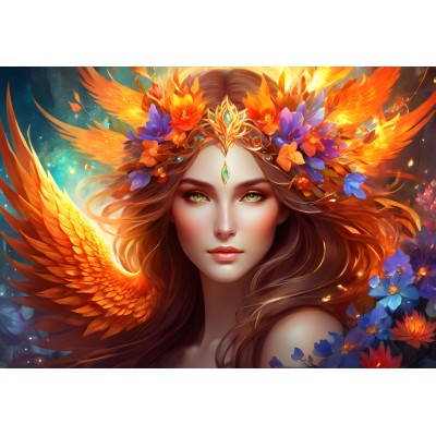 Alipson-Puzzle-F-50219 La Femme Mystérieuse