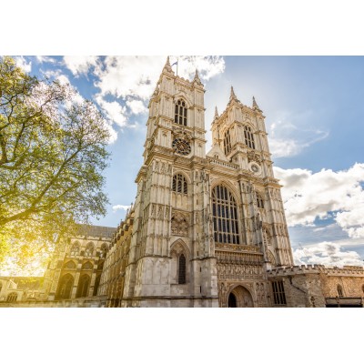 Alipson-Puzzle-F-50247 Abbaye de Westminster au Printemps
