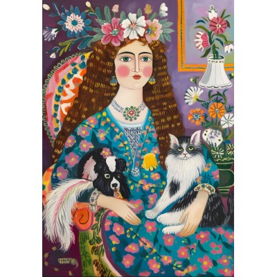 Alipson-Puzzle-F-50251 La Dame aux Animaux