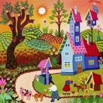 Alipson-Puzzle-F-50258 Poppie Garden