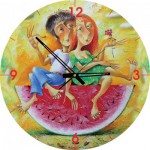 2Art-Puzzle-4291 Puzzle Horloge - Je t'aime, un peu, beaucoup, passionément... (Pile non fournie)