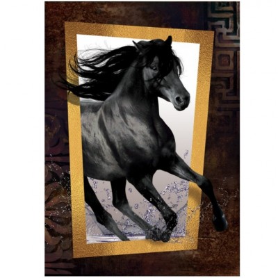 Art-Puzzle-4376 Black Horse