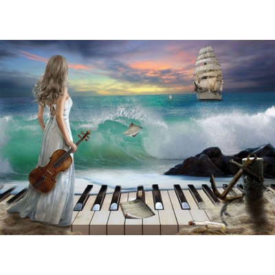 Art-Puzzle-4468 Sea Symphony