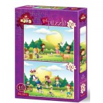 Art-Puzzle-4497 2 Puzzles - Les Enfants