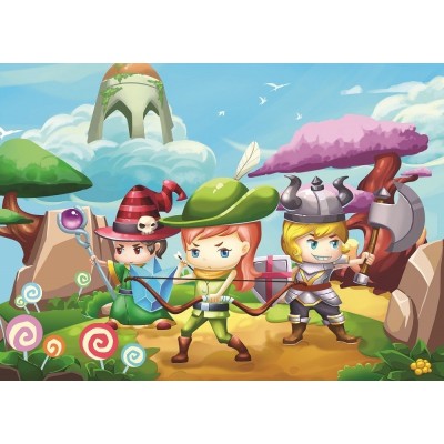 Art-Puzzle-4501 Pièces XXL - Les Petits Héros