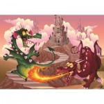 Art-Puzzle-4505 Pièces XXL - Les Dragons
