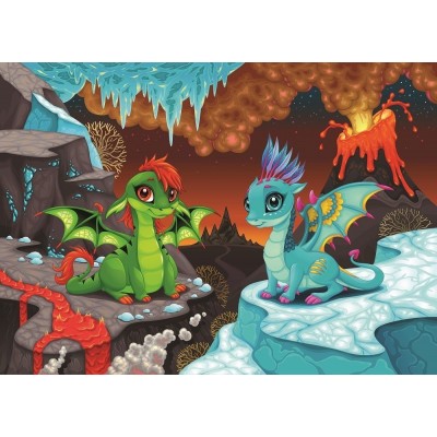 Art-Puzzle-4509 Baby Dragons