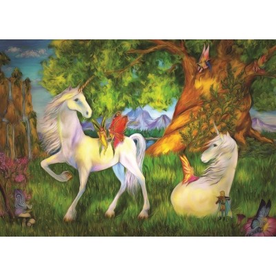 Art-Puzzle-4512 Licornes