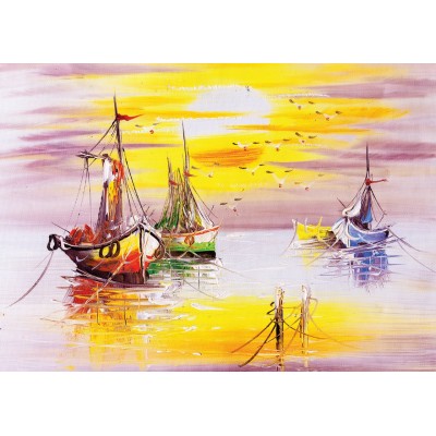 Art-Puzzle-4578 Soleil du Soir