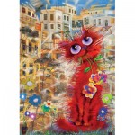 Art-Puzzle-4582 Red Cat