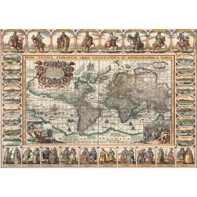 Art-Puzzle-4584 Ancient World Map