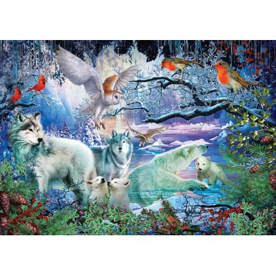 Art-Puzzle-5073 Glacier Forest